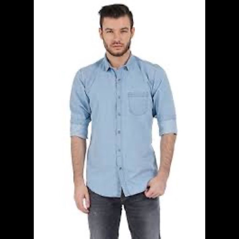 Tom Tailor Regular Fit Blue Shirt Medium